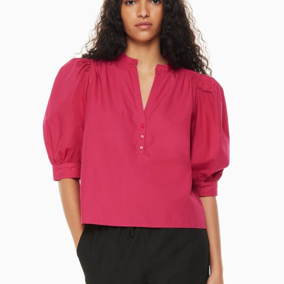 Aritzia Little Moon Fredo Poplin Top - new with tags - Picture 1 of 5